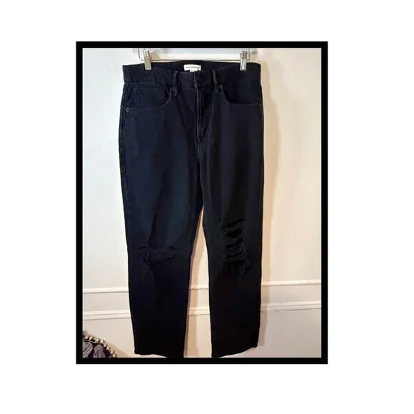 Good American Jeans in Size 6 In Color Black - Picture 1 of 9